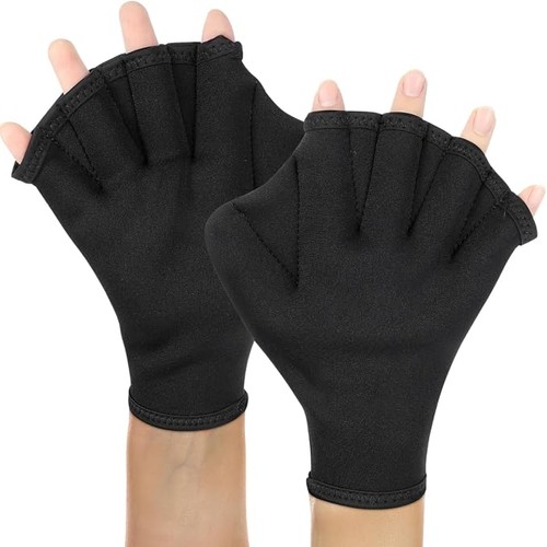 Pair webbed swimming gloves - pair,