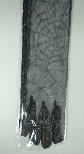 Halloween costume gloves black - costume,